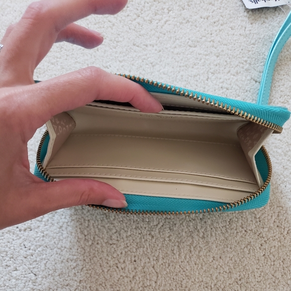 NWT Kate Spade Jazzy Metro Spade Zip Wallet Wristlet - Picture 8 of 12